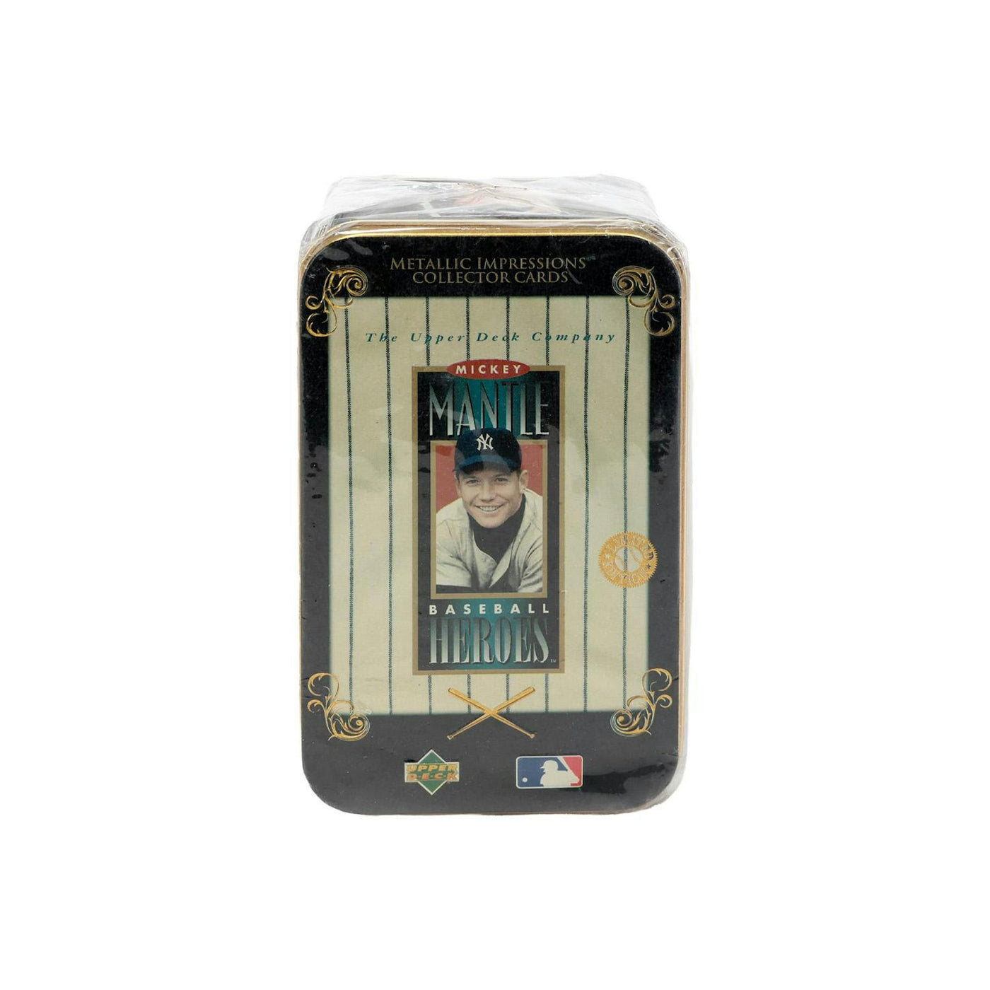 1995 Metallic Impressions Mickey Mantle Set Tin