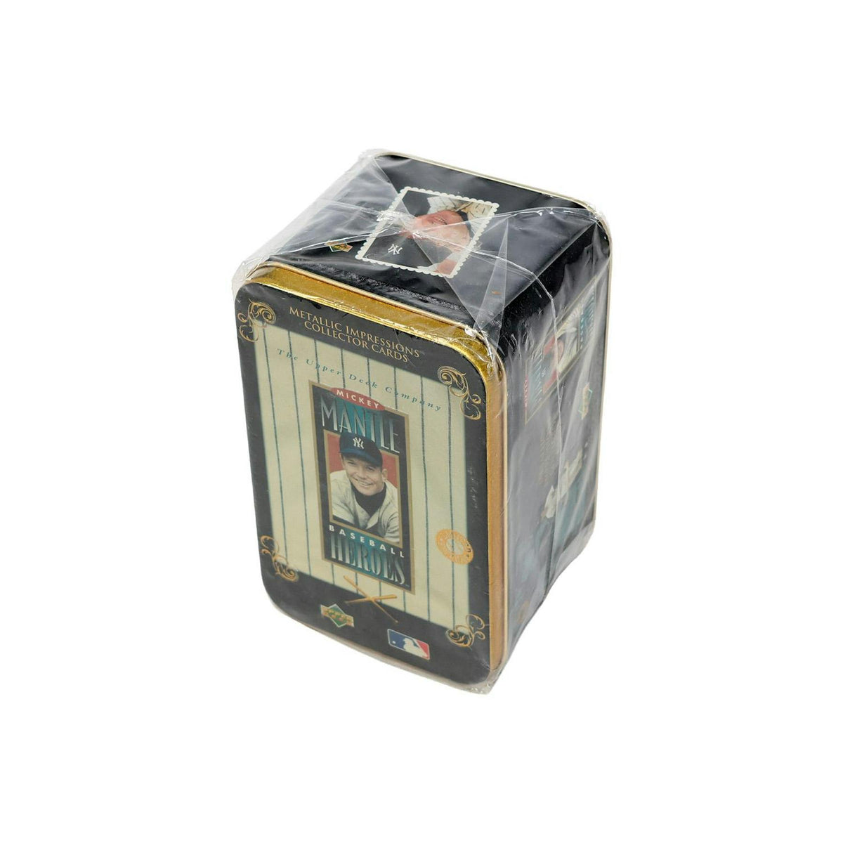 1995 Metallic Impressions Mickey Mantle Set Tin