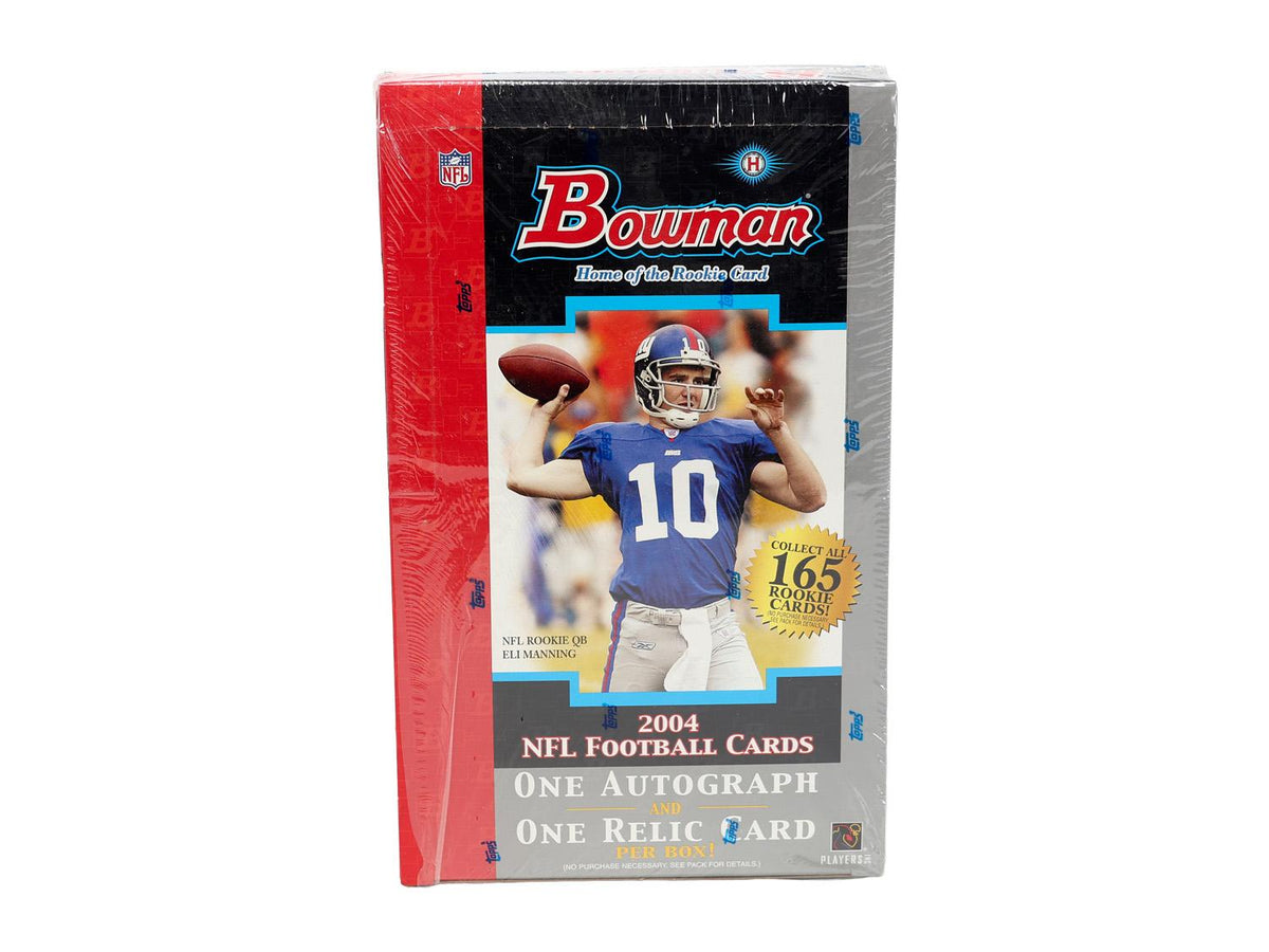 2004 Bowman Football Hobby Box (Slightly Damaged)