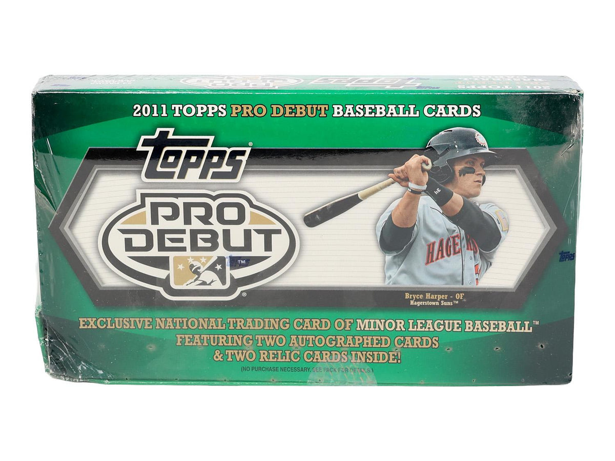 2011 Topps Pro Debut Baseball Hobby Box (Slightly Damaged)