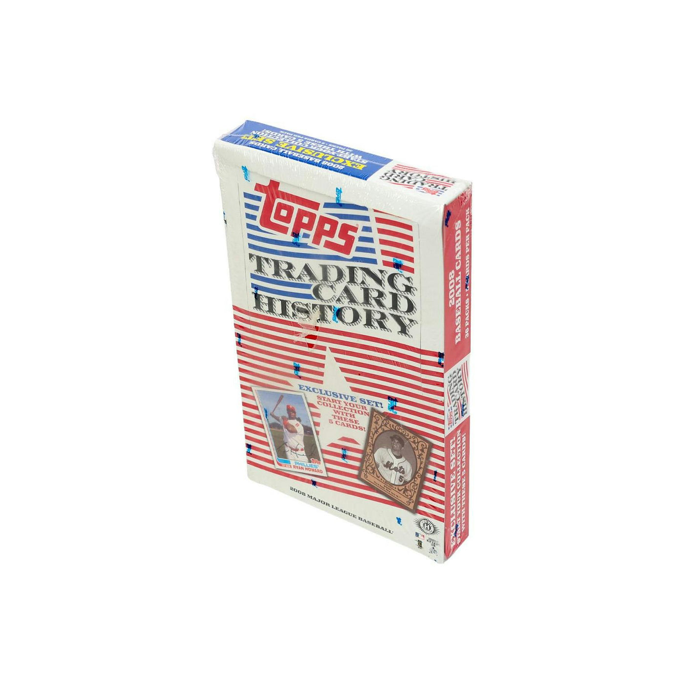 2008 Topps Trading Card History Baseball Hobby Box (Slightly Damaged)