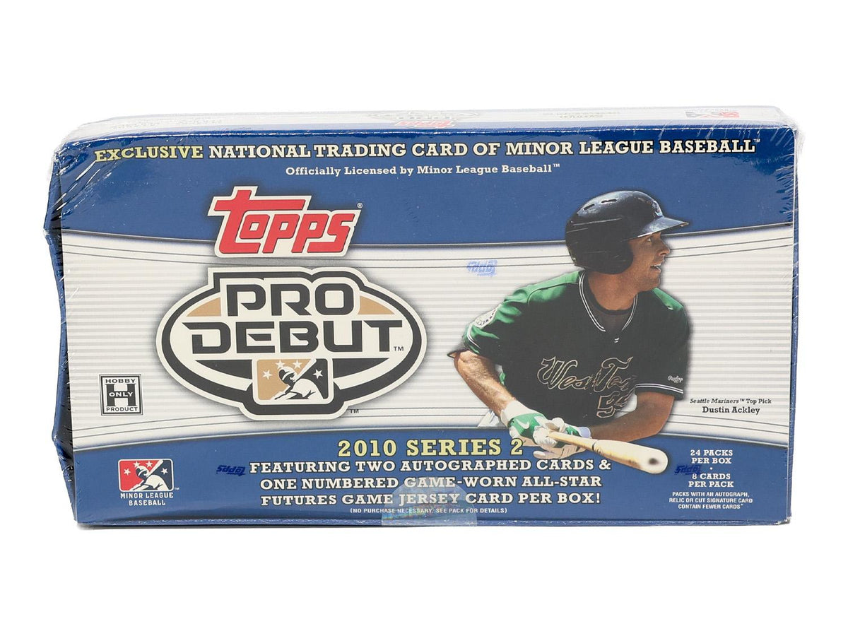 2010 Topps Pro Debut Series 2 Baseball Hobby Box (Slightly Damaged)