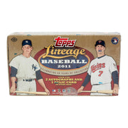 2011 Topps Lineage Baseball Hobby Box (Slightly Damaged)