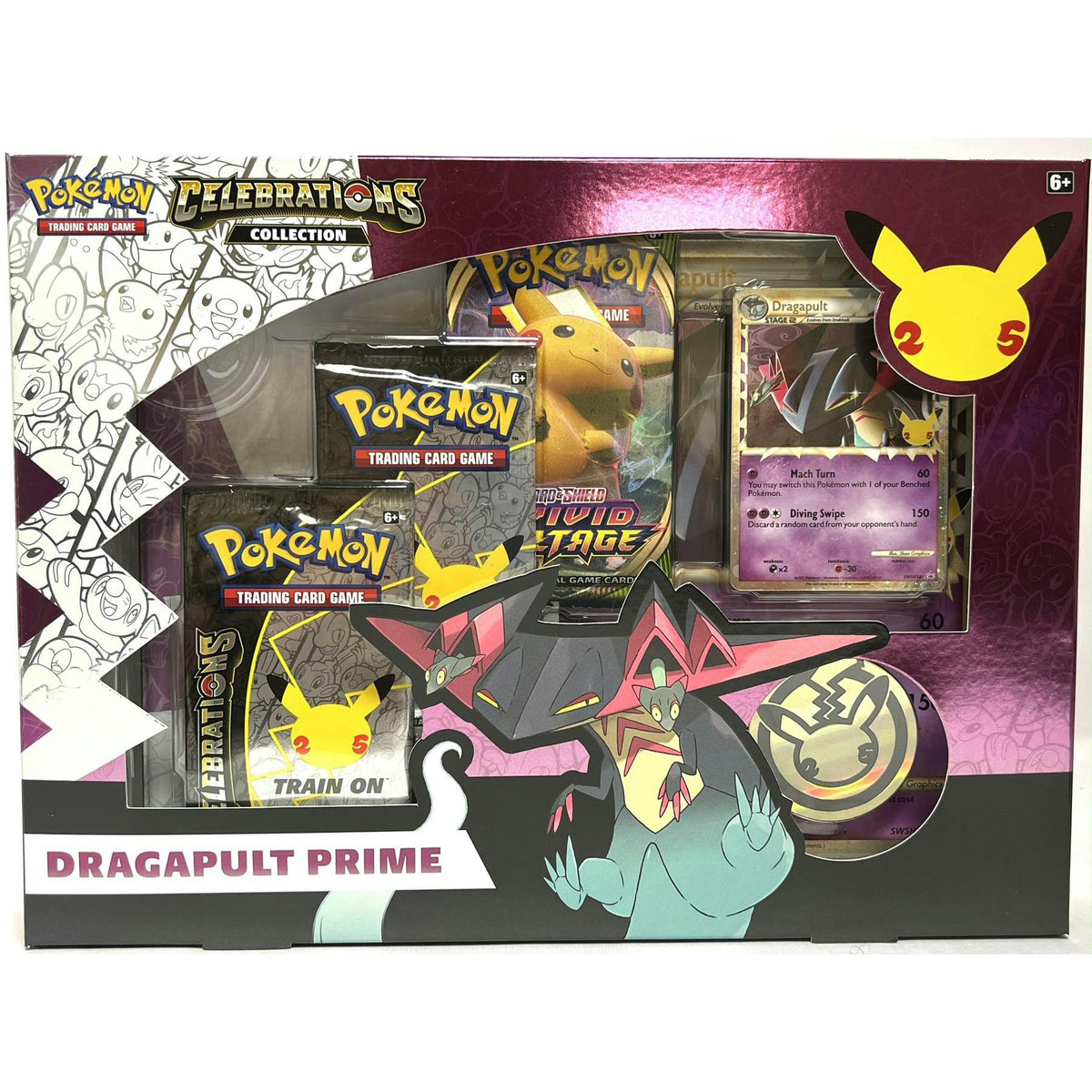 Pokemon Celebrations Collection Dragapult Prime Box