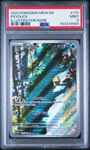 Pokemon Mew 151 Psyduck 175/165 PSA 9