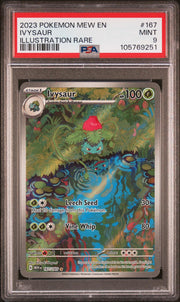 Pokemon Mew 151 Ivysaur 167/165 PSA 9