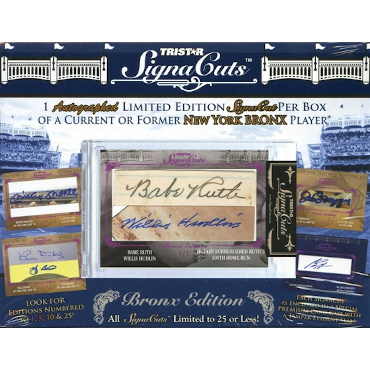 2011 TriStar SignaCuts Bronx Edition Baseball Hobby Box (Reed Buy)