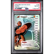 Score Dragon Ball Z Saiyan Saga Limited High Tech Nappa 185 PSA 8