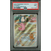 Pokemon Twilight Masquerade Chansey 187/167 PSA 9