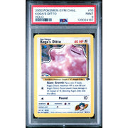 Pokemon Gym Challenge Koga's Ditto 10/132 PSA 9