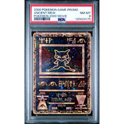 Pokemon 2000 Movie Promo Reverse Holo Foil Ancient Mew PSA 8
