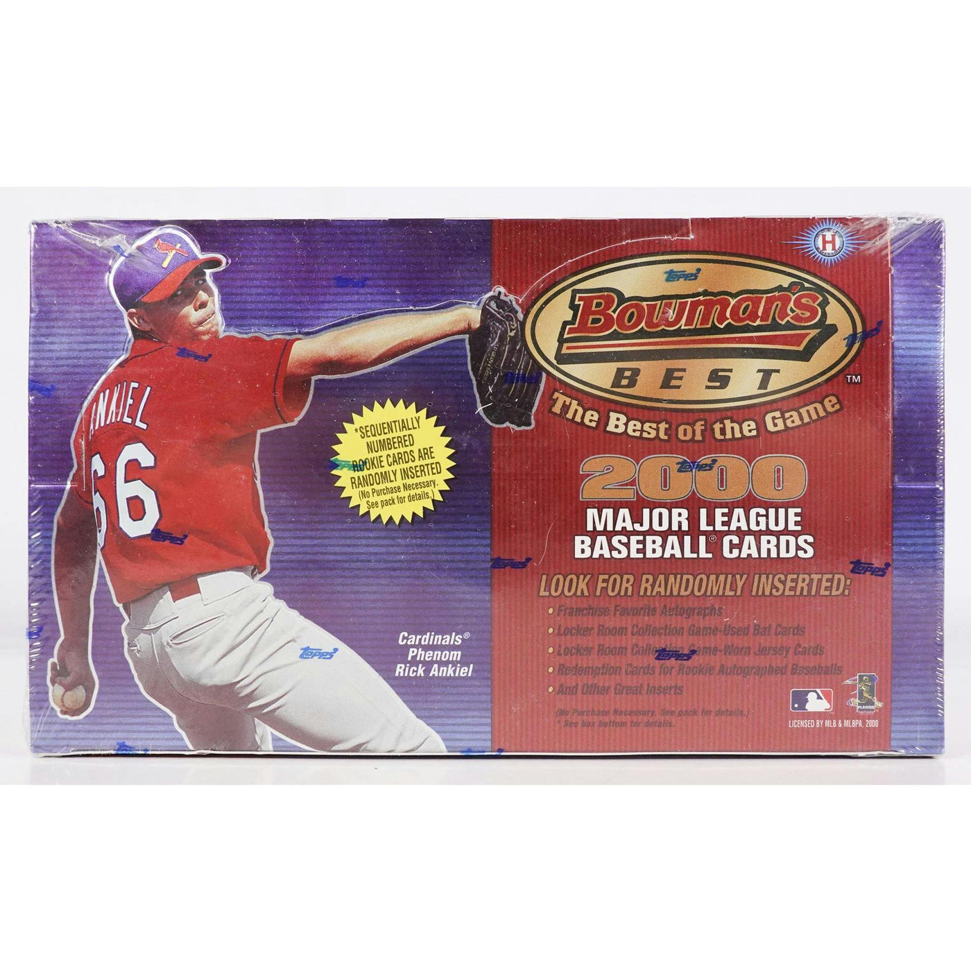 2000 Bowman's Best Baseball Hobby Box
