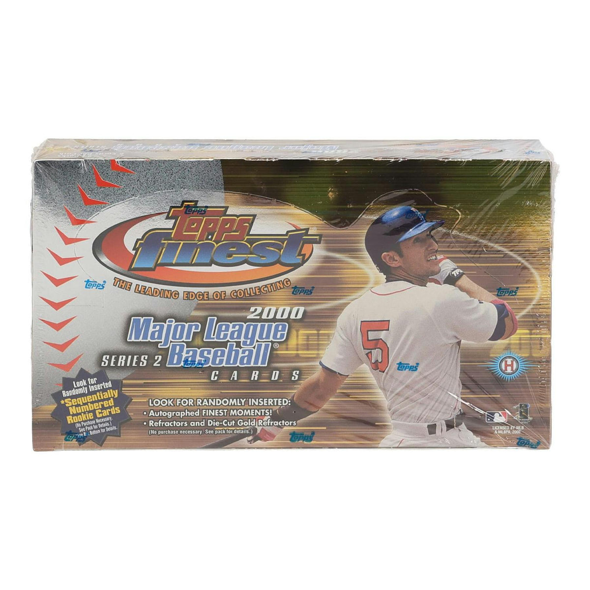 2000 Topps Finest Series 2 Baseball Hobby Box