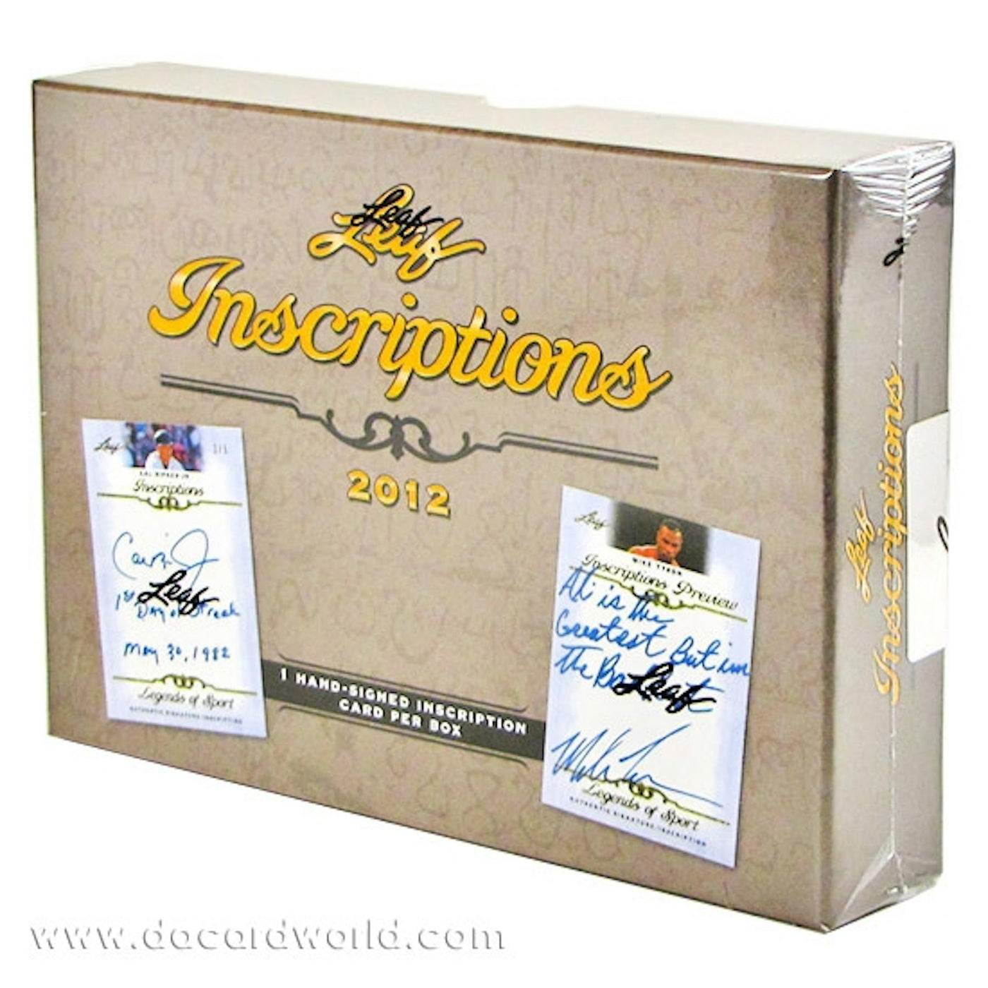 2012 Leaf Inscriptions Hobby Box (Reed Buy)