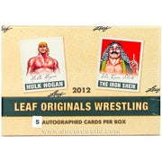 2012 Leaf Originals Wrestling Hobby Box