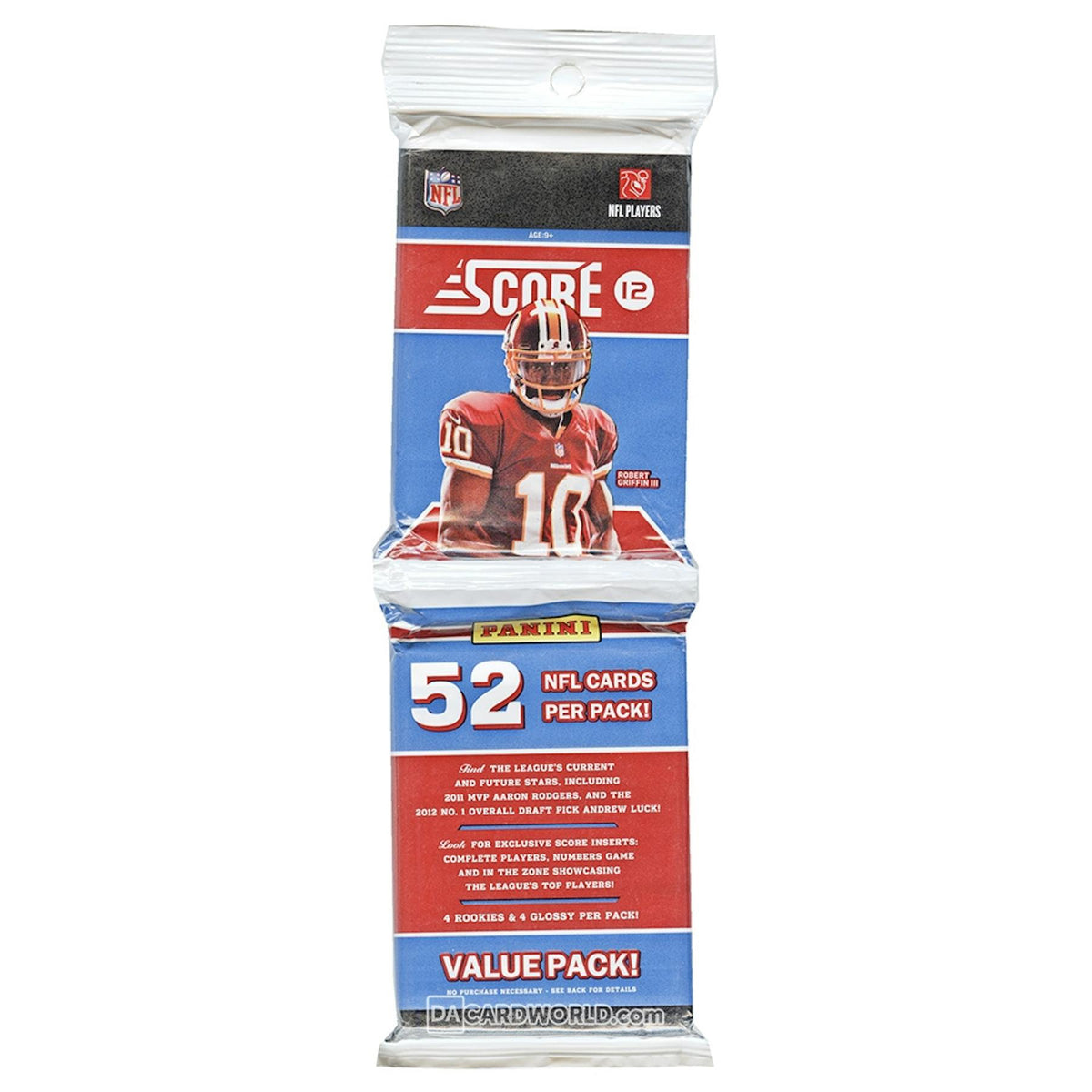 2012 Panini Score Football Jumbo Value Pack