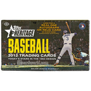 2012 Topps Heritage Baseball Hobby Box