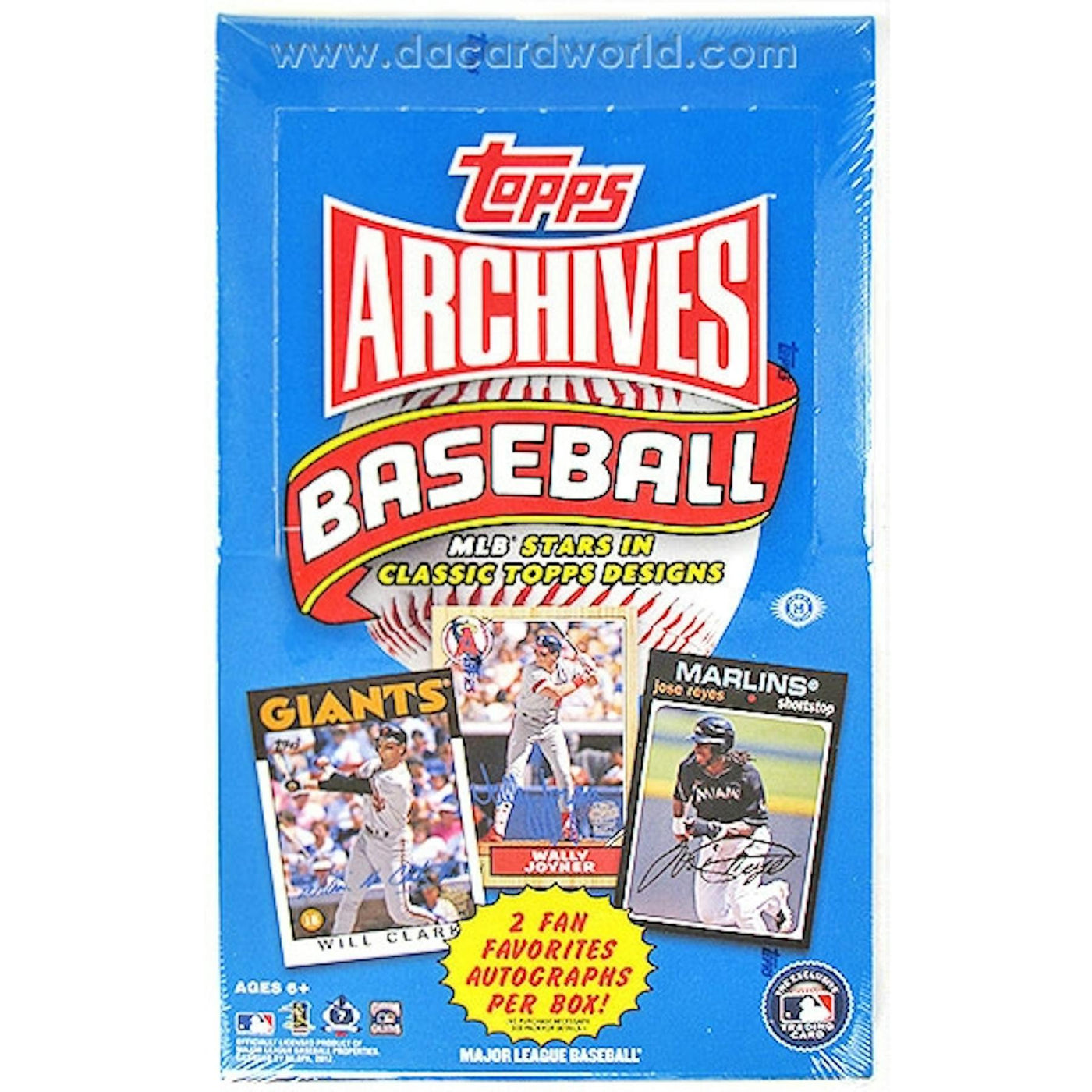 2012 Topps Archives Baseball Hobby Box