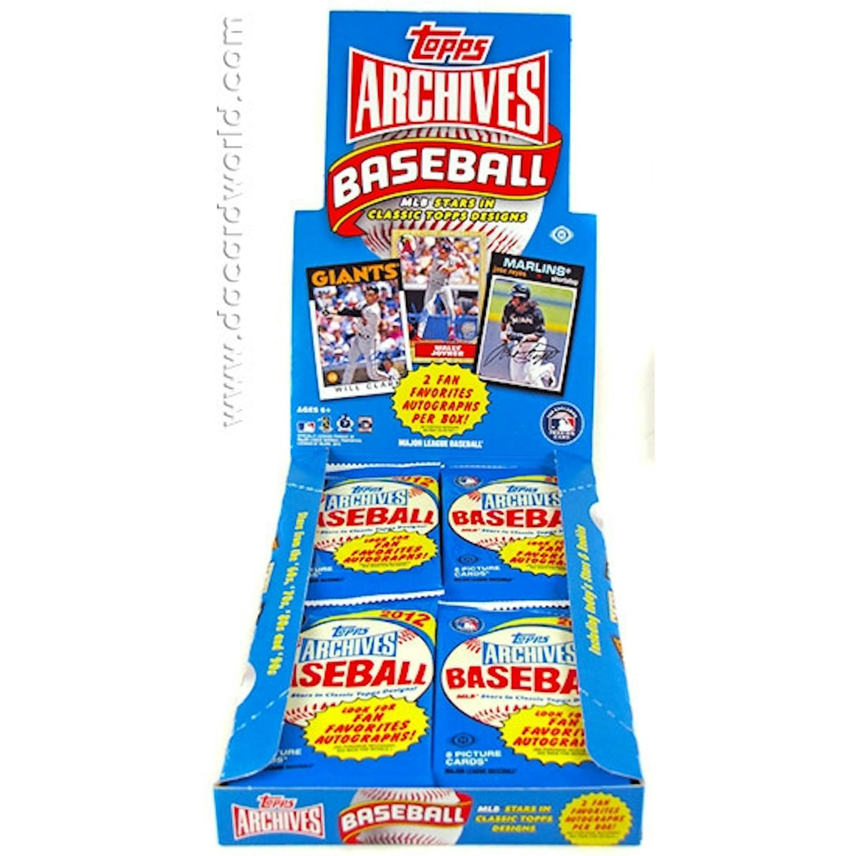 2012 Topps Archives Baseball Hobby Box