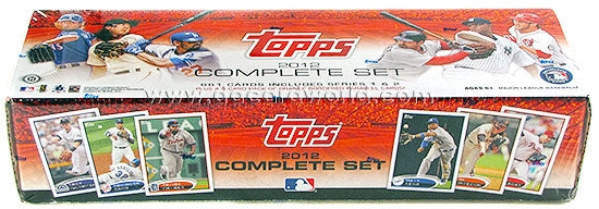 2012 Topps Factory Set Baseball Hobby (Box)