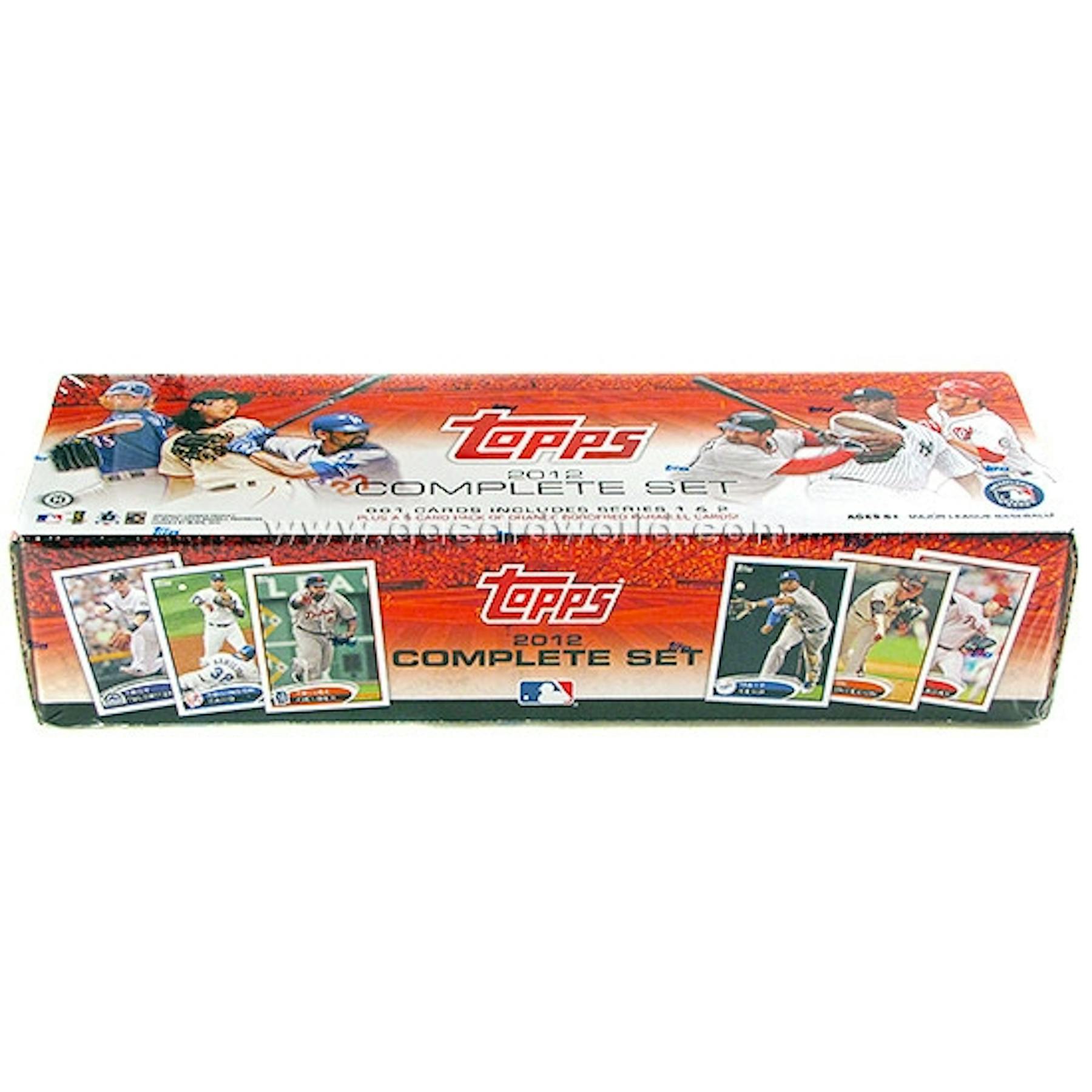 2012 Topps Factory Set Baseball Hobby (Box)