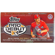 2012 Topps Pro Debut Baseball Hobby Box