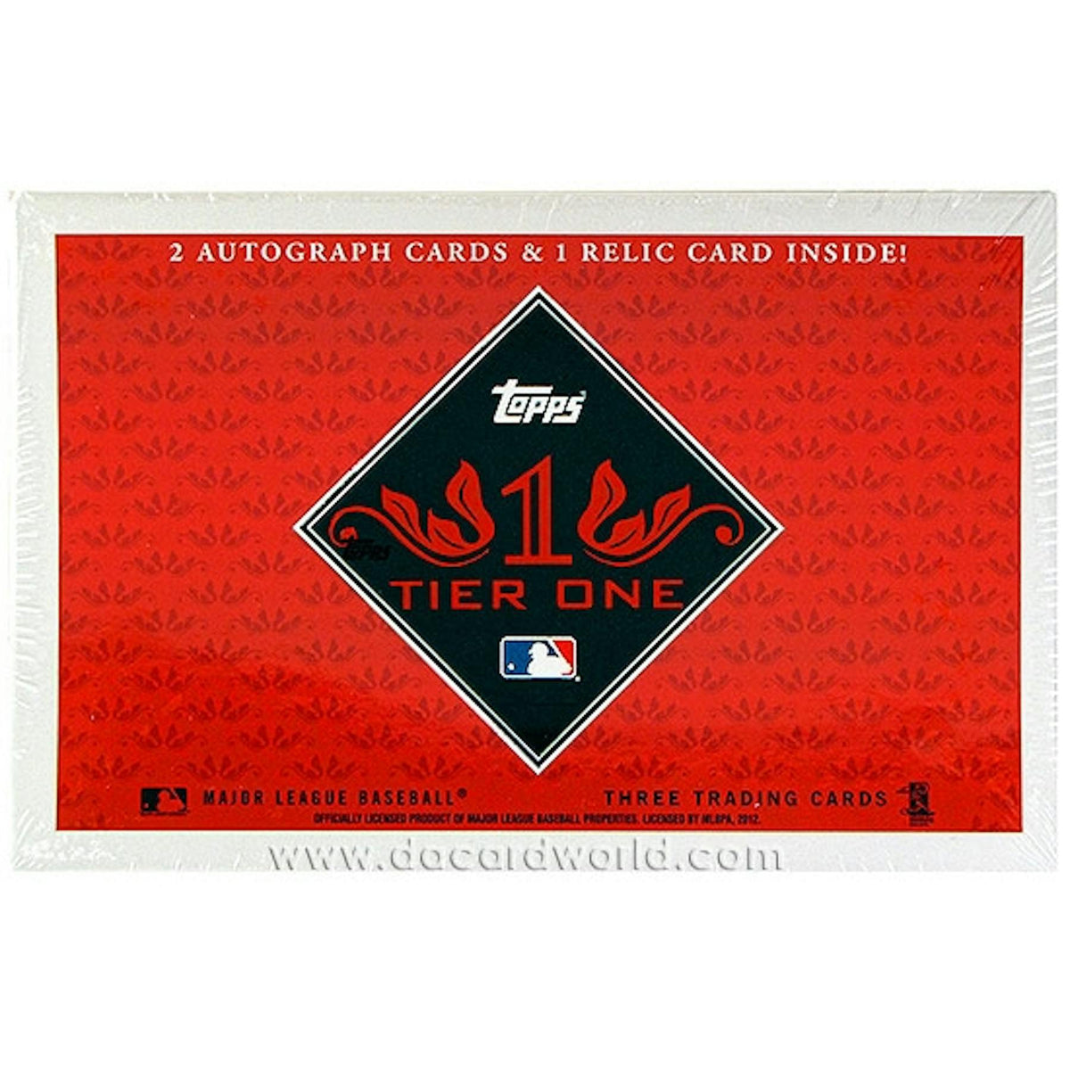 2012 Topps Tier One Baseball Hobby Box (Reed Buy)