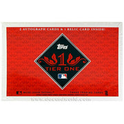 2012 Topps Tier One Baseball Hobby Box (Reed Buy)