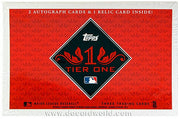 2012 Topps Tier One Baseball Hobby Box (Reed Buy)