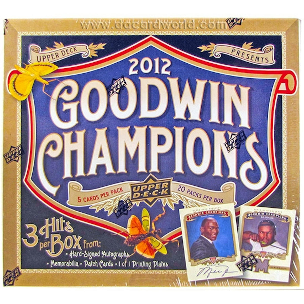 2012 Upper Deck Goodwin Champions Hobby Box (Reed Buy)