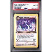 Pokemon Team Rocket 1st Edition Dark Dragonair 33/82 PSA 8