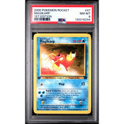 Pokemon Team Rocket 1st Edition Magikarp 47/82 PSA 8