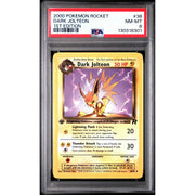 Pokemon Team Rocket 1st Edition Dark Jolteon 38/82 PSA 8