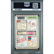 Pokemon 1997 Bandai CardDass Prism Holo Foil Charizard 006 PSA 6