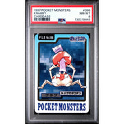 Pokemon 1997 Bandai CardDass Krabby 098 PSA 8