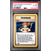 Pokemon Gym Heroes 1st Edition Misty 18/132 PSA 6
