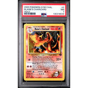 Pokemon Gym Challenge Blaine's Charizard 2/132 PSA 7