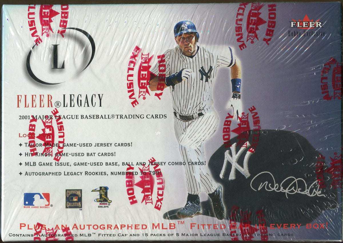 2001 Fleer Legacy Baseball Hobby Box