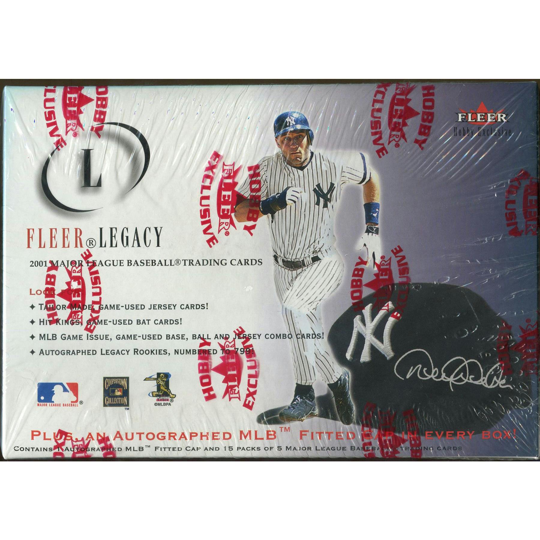 2001 Fleer Legacy Baseball Hobby Box