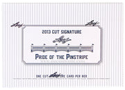 2013 Leaf Cut Signature Pride of the Pinstripe Baseball Hobby Box (Reed Buy)