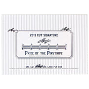 2013 Leaf Cut Signature Pride of the Pinstripe Baseball Hobby Box (Reed Buy)