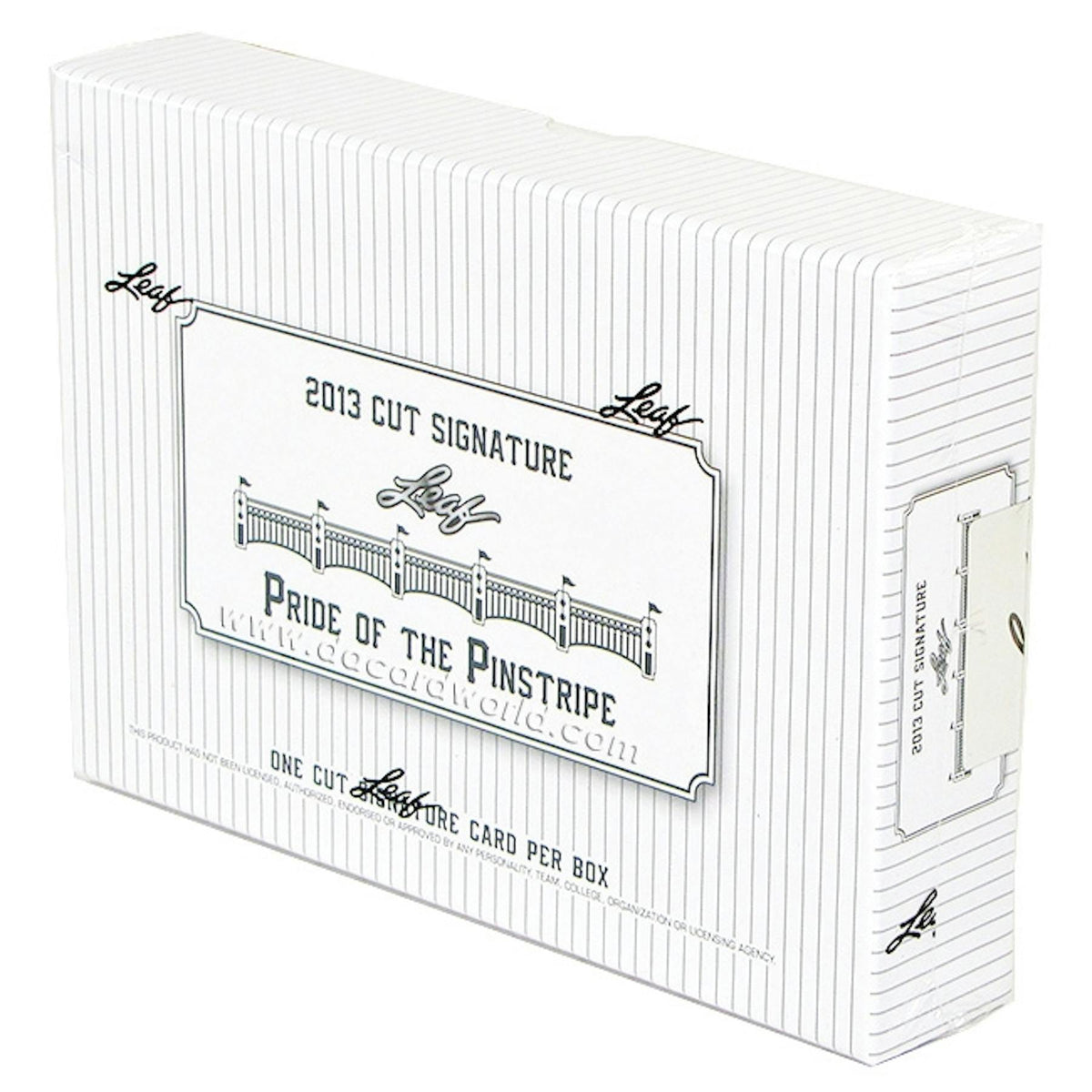 2013 Leaf Cut Signature Pride of the Pinstripe Baseball Hobby Box (Reed Buy)