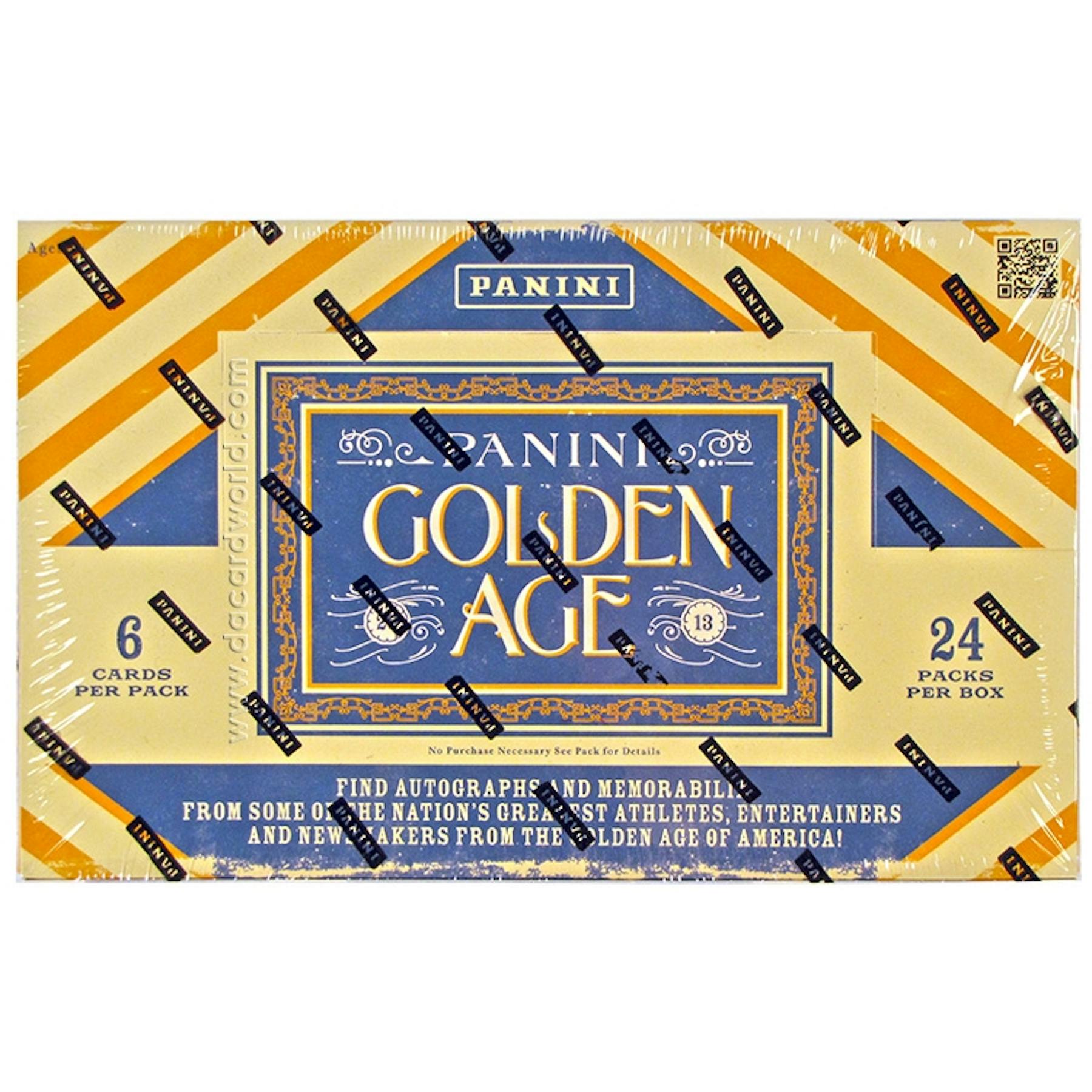 2013 Panini Golden Age Baseball Hobby Box