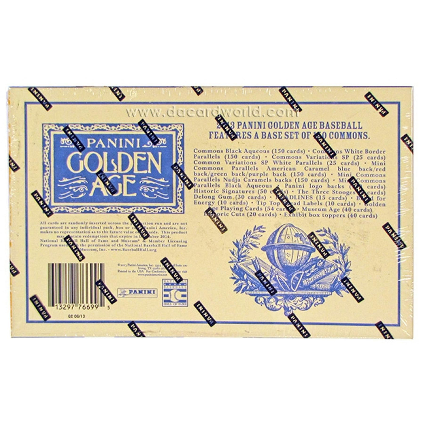 2013 Panini Golden Age Baseball Hobby Box