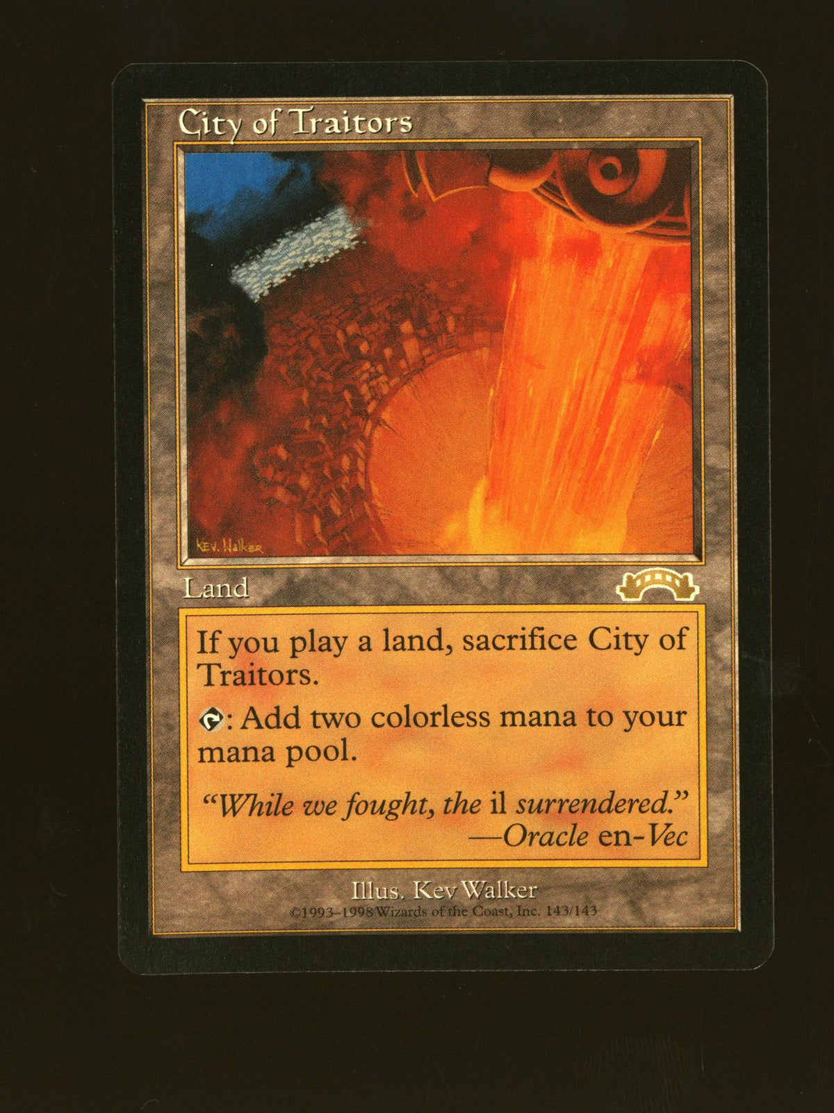 City of Traitors (Near Mint)