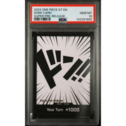 2022 One Piece Starter Decks Don!! Card Super Pre-Release PSA 10