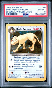 Pokemon Legendary Collection Dark Persian 6/110 PSA 8