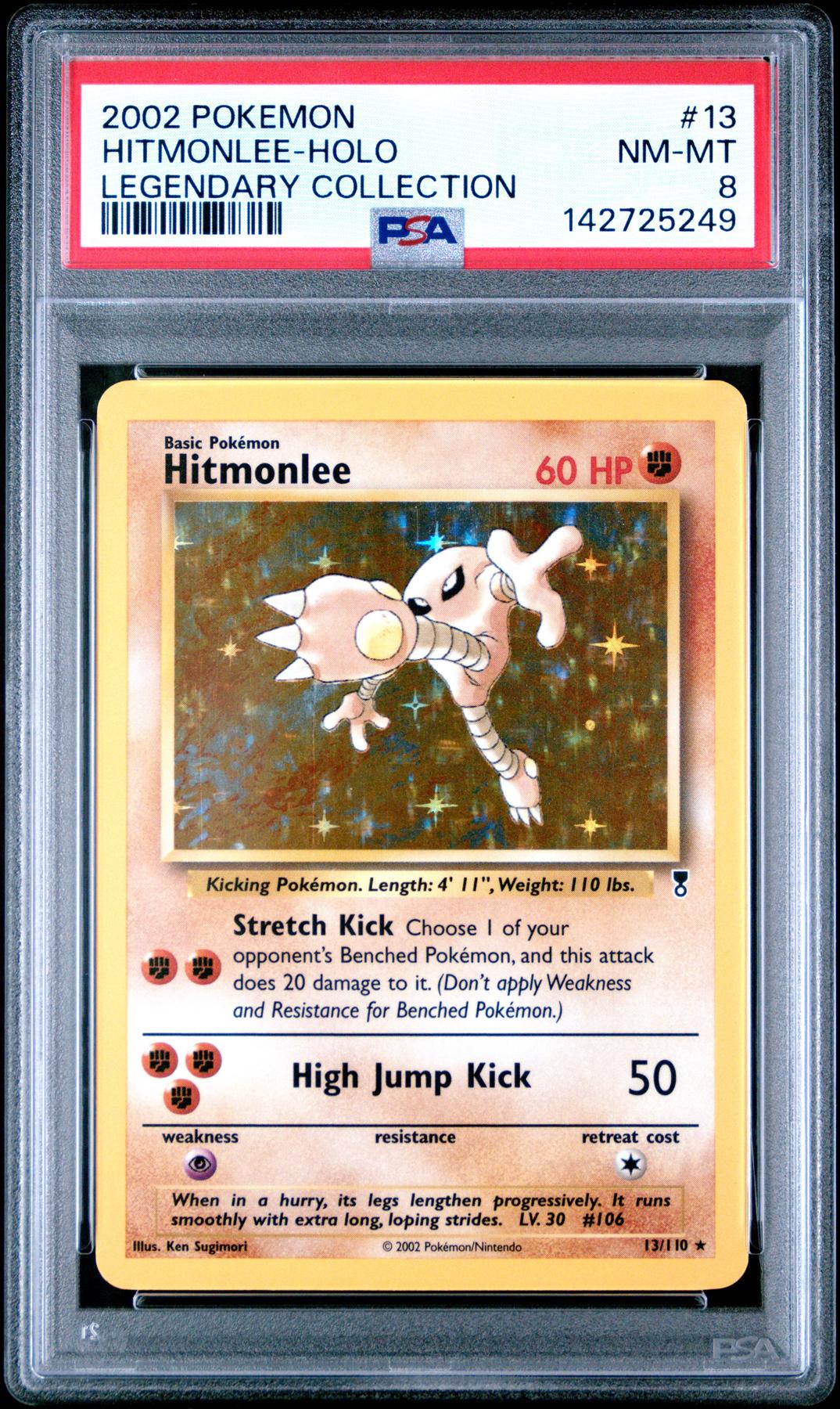 Pokemon Legendary Collection Hitmonlee 13/110 PSA 8