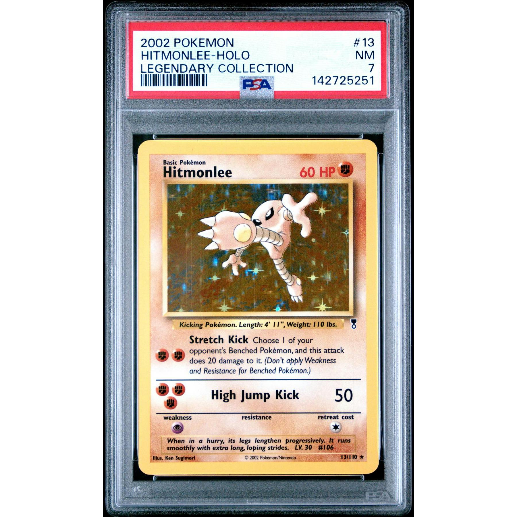 Pokemon Legendary Collection Hitmonlee 13/110 PSA 7