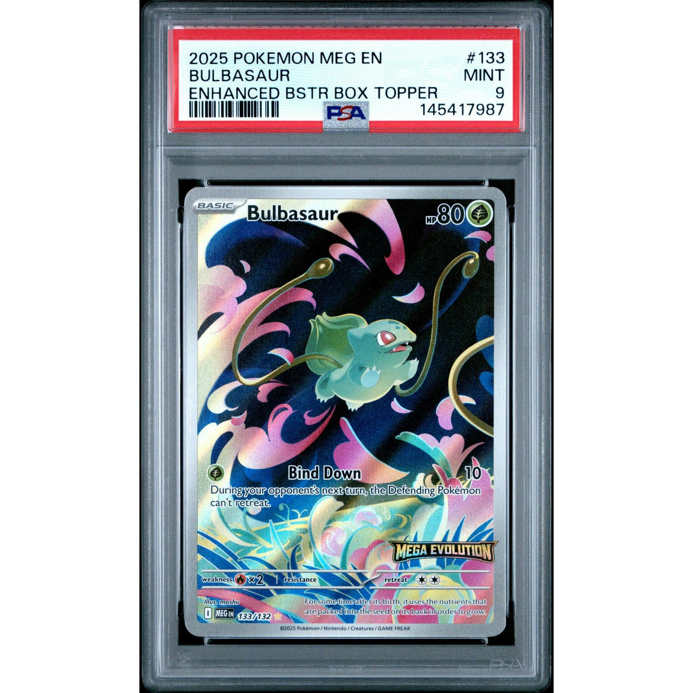 Pokemon Expedition Reverse Holo Foil Rapidash 26/165 PSA 8